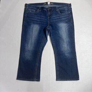 Maurices Blue Ankle Cropped Jeans